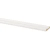 Decorlijst grenen 8x45 mm wit gegrond lengte 270 cm