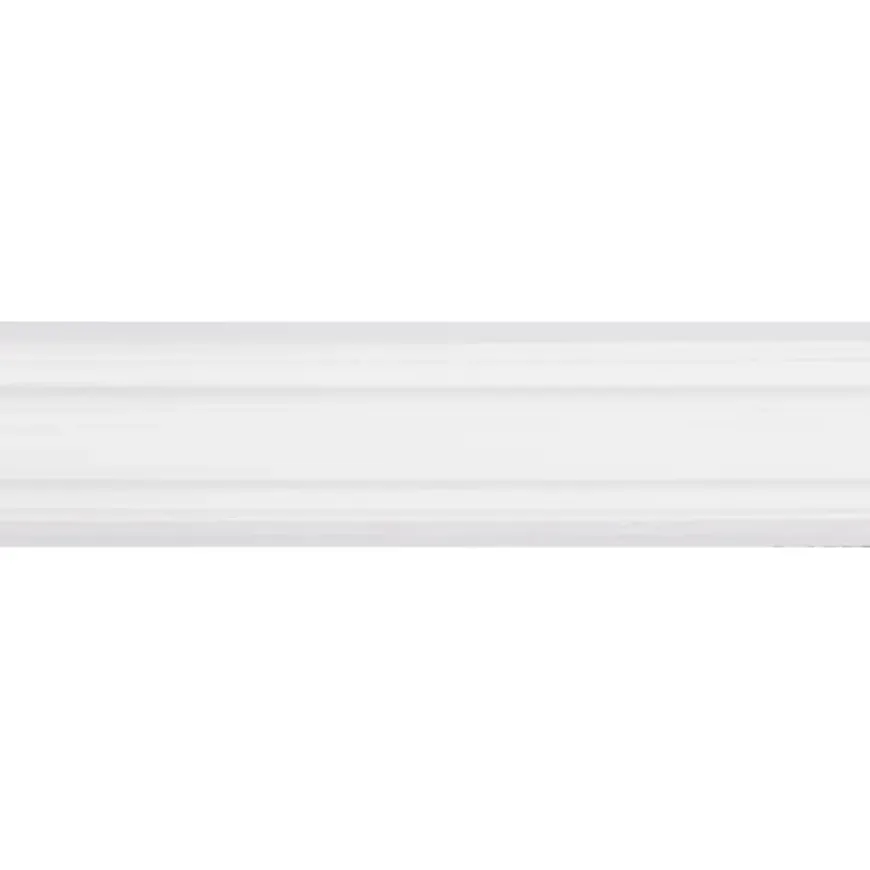 Decorlijst grenen 12x32 mm wit gegrond lengte 270 cm