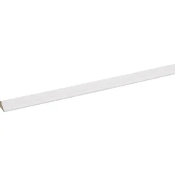 Decorlijst MDF wit folie 9x22 mm lengte 260 cm