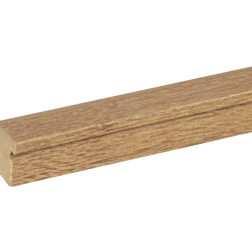 Decowall Acoustic eindprofiel brons eiken 260cm