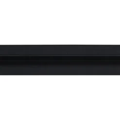 Decowall Acoustic eindprofiel zwart 260cm