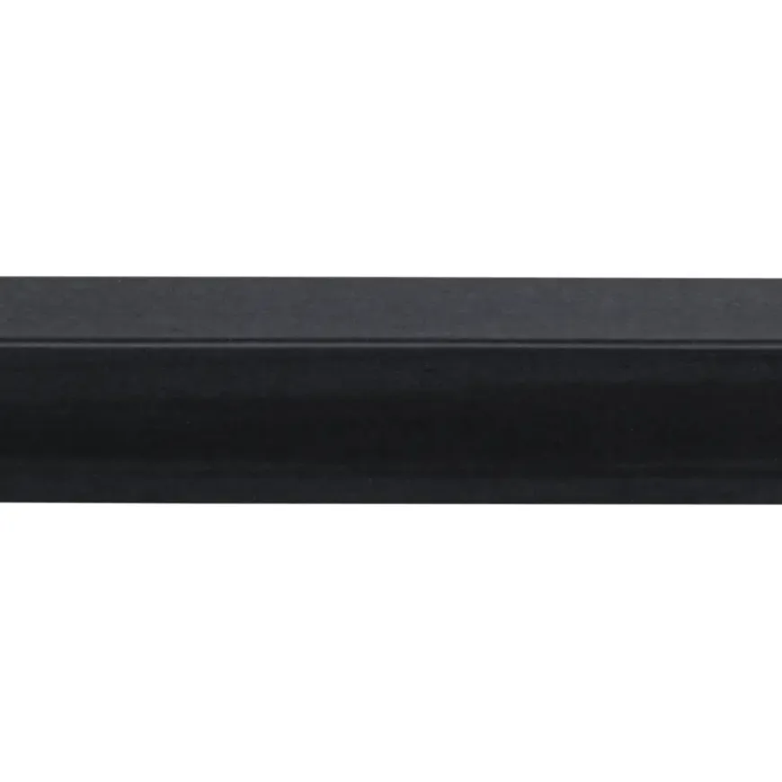 Decowall Acoustic eindprofiel zwart 260cm