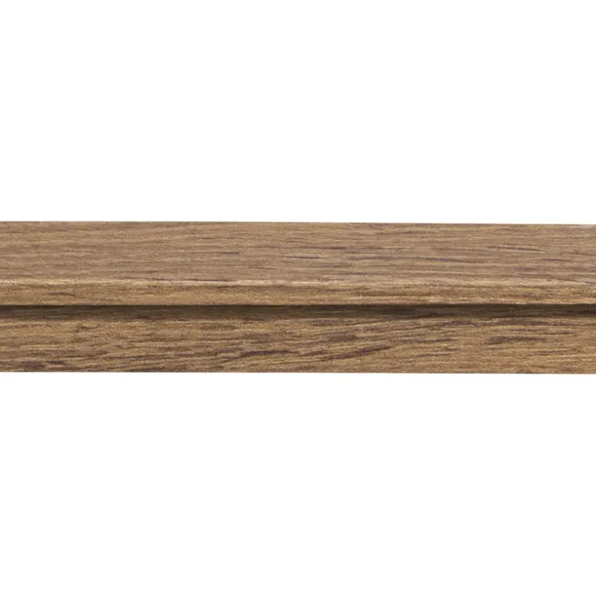 Decowall Acoustic eindprofiel rustiek eiken 260cm
