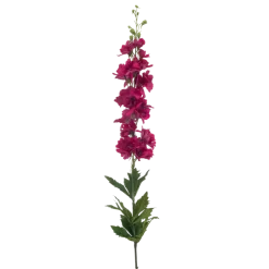 Emerald Delphinium spray fuchsia