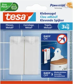 Tesa De Klevende Spijkers voor Tegels en Metaal
