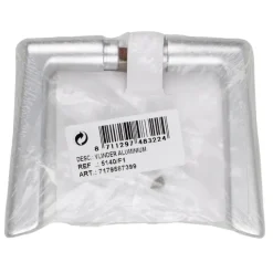 Deurkruk vlinder aluminium