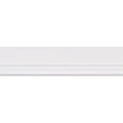 Deurlijst MDF wit folie 12x68 mm lengte 260 cm