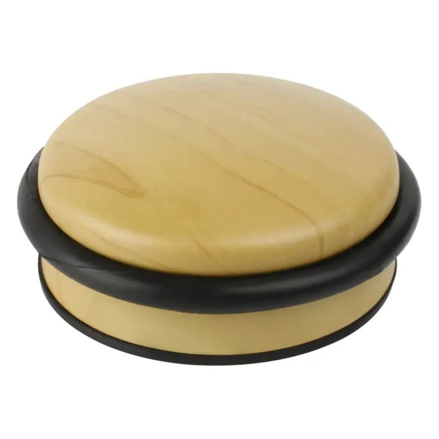 Deurstopper beuken look Ø 100 mm
