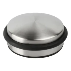 Deurstopper 100mm 800 gram inox look