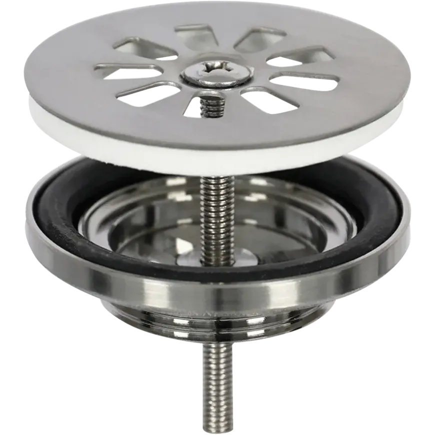 Differnz fonteinafvoerplug RVS