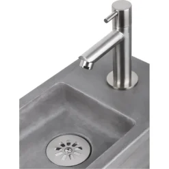 Differnz fonteinafvoerplug RVS