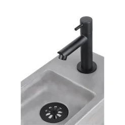 Differnz fonteinafvoerplug mat zwart