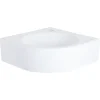 Differnz hoekfontein Cleo 30x30x10cm wit