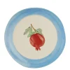 Geen Dinerbord fruit blauw - h2,5xd26 cm