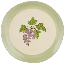 Geen Dinerbord fruit groen - h2,5xd26 cm
