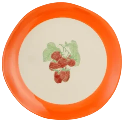 Geen Dinerbord fruit oranje - h2,5xd26 cm