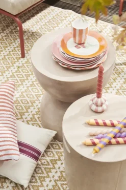 Geen Dinerbord fruit oranje - h2,5xd26 cm