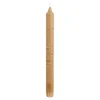 Geen Dinerkaars stearine bruin - h25xd2,2cm