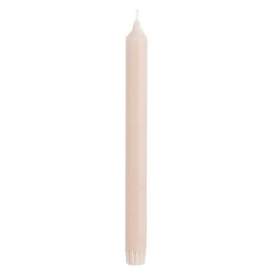 Geen Dinerkaars stearine licht roze