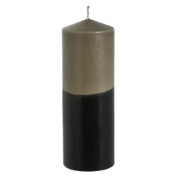 Geen Dip-dye kaars stearine - h20xd7cm