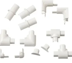 D-line Accessoireskit t.b.v. 16/ 8mm D-line Goot Wit