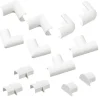 D-line Accessoireskit voor 20/10mm D-line Goot Wit