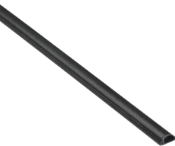 D-line kabelgoot halfrond zwart 16/8 mm 2 meter