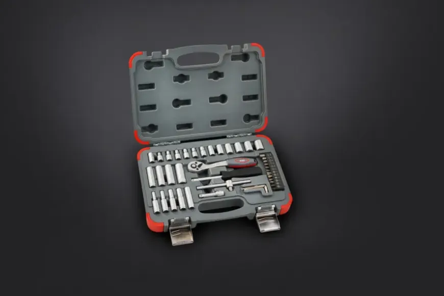 Dopsleutelset 41-dlg 6,3mm (1/4") 3-13