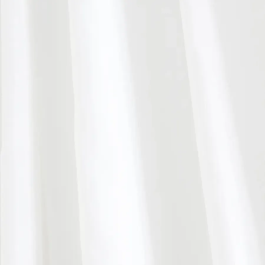 Differnz Douchegordijn polyester wit 180x200cm