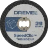 Dremel multitool accessoire - snijschijf voor kunststof SC476 - 5 stuks