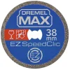 Dremel multitool accessoire - diamantschijf S545DM voor speedclic - 38 mm