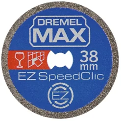 Dremel multitool accessoire - diamantschijf S545DM voor speedclic - 38 mm