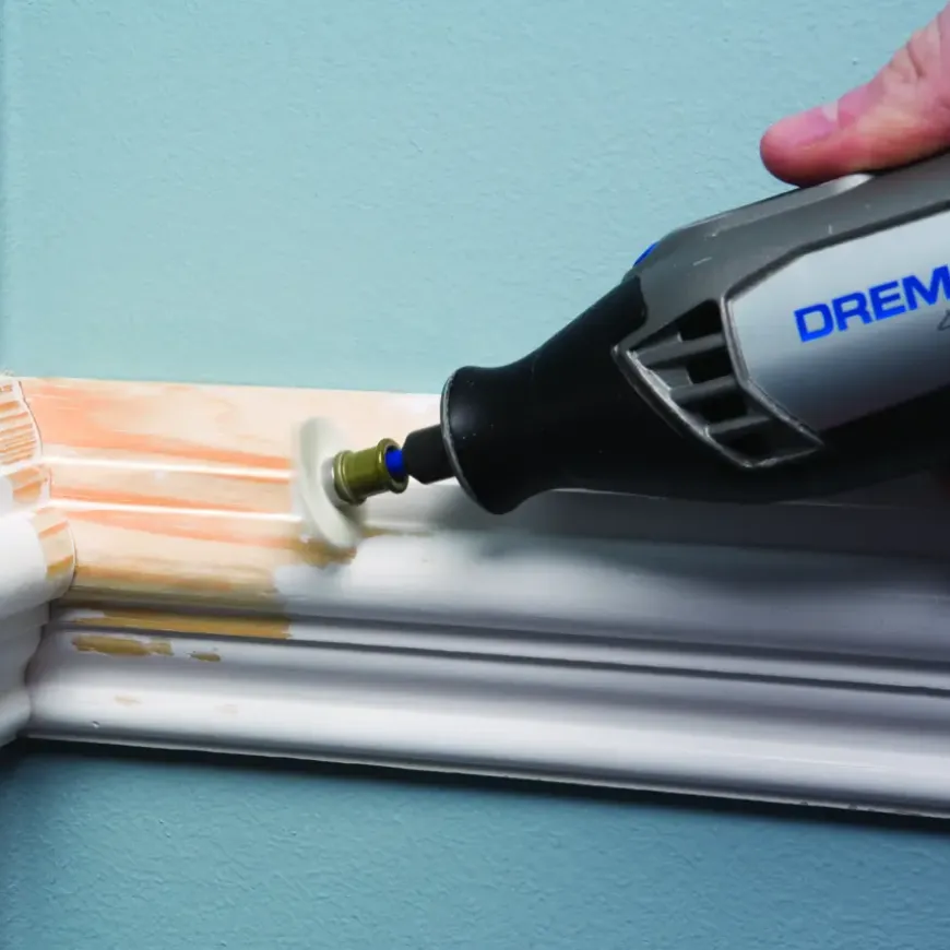 Dremel multitool accessoire - schuurborstel / polijstschijf S472 K120