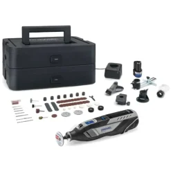 Dremel 12V multitool 8250JF Platinum incl. 2 Ah accu + lader en koffer