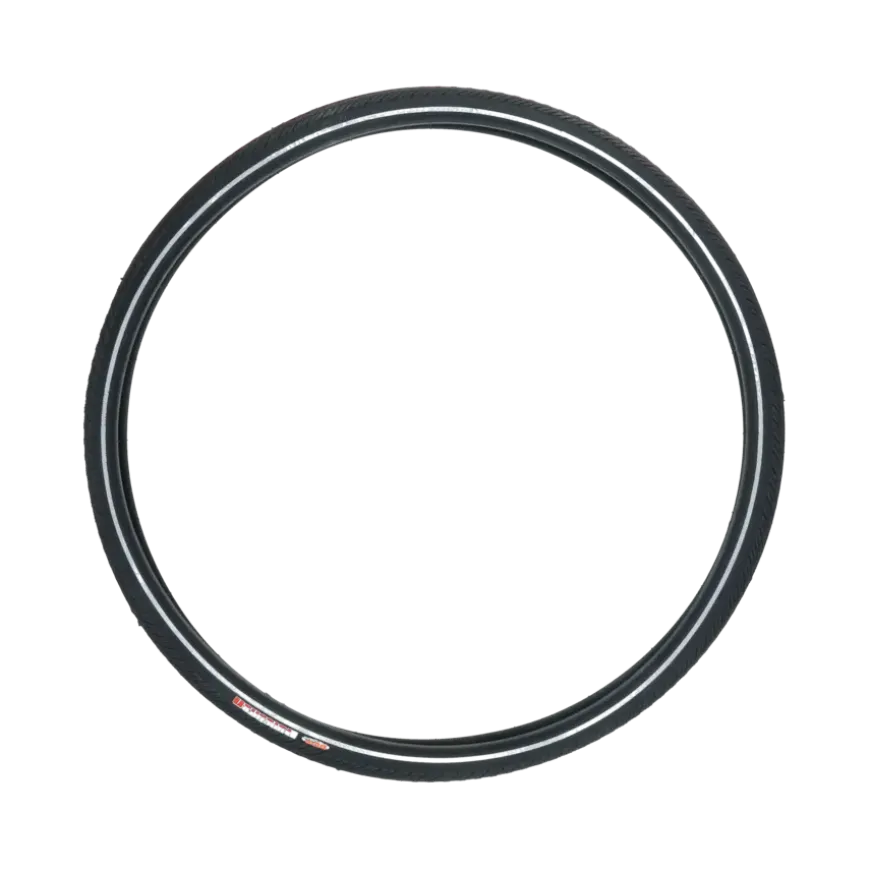 Dresco anti-lek buitenband metro elite 28x1 5/8x 1 3/8 (37-622) reflectie zwart