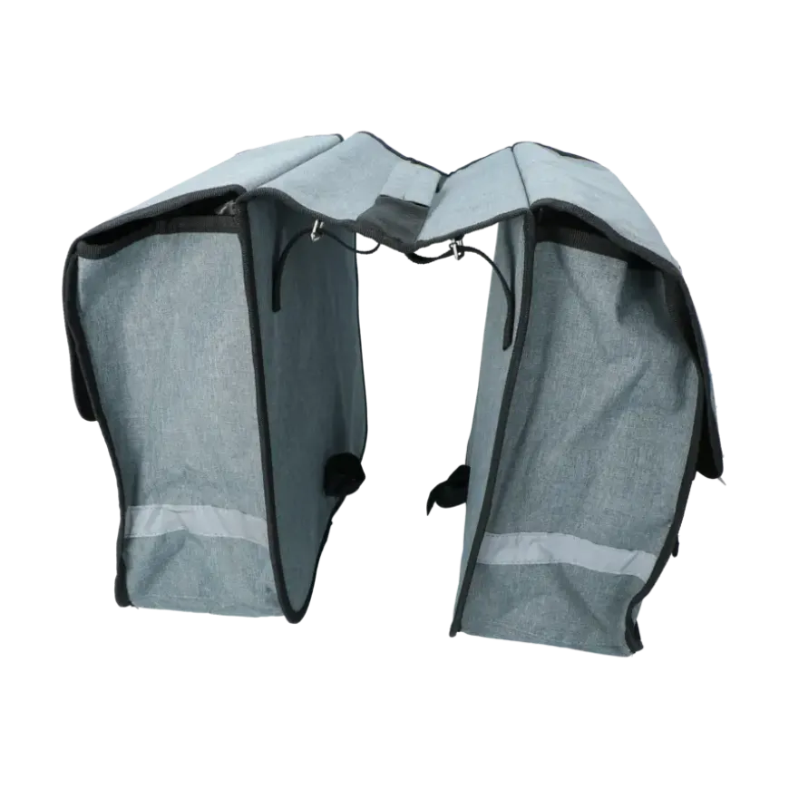 Dresco dubbele fietstas 36L