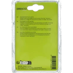 Dresco fietslampjes halogeen 6V 2st