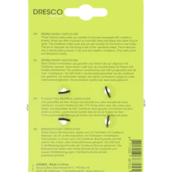 Dresco remblokken stift 60mm 2st