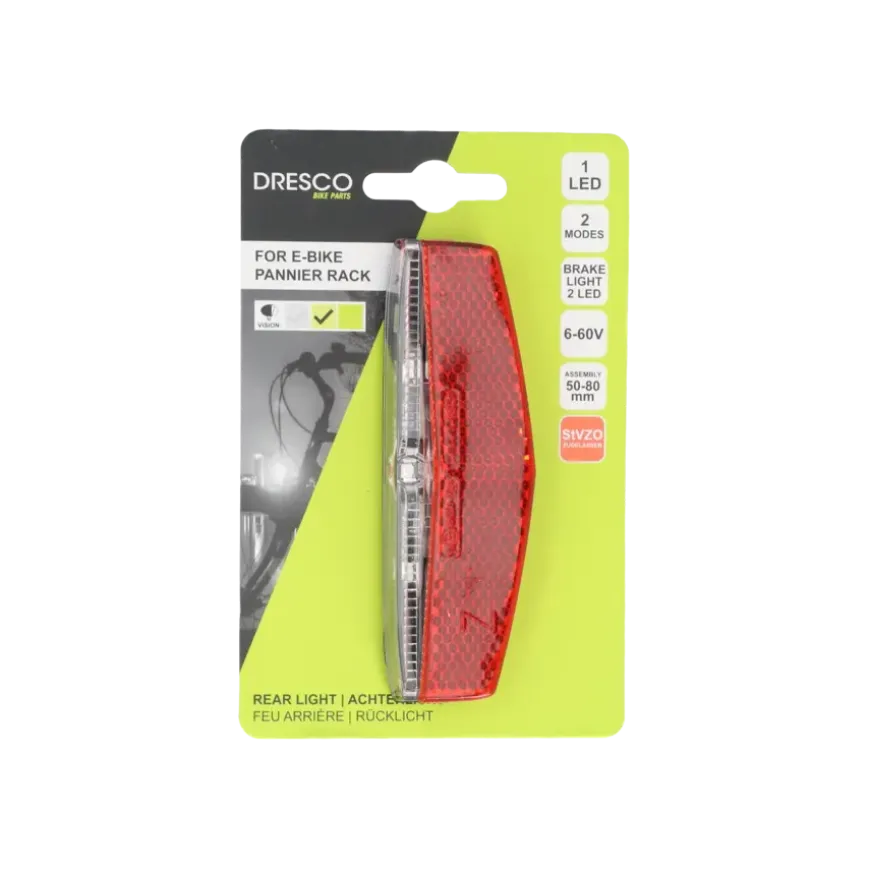 Dresco Slimline achterlicht E-Bike