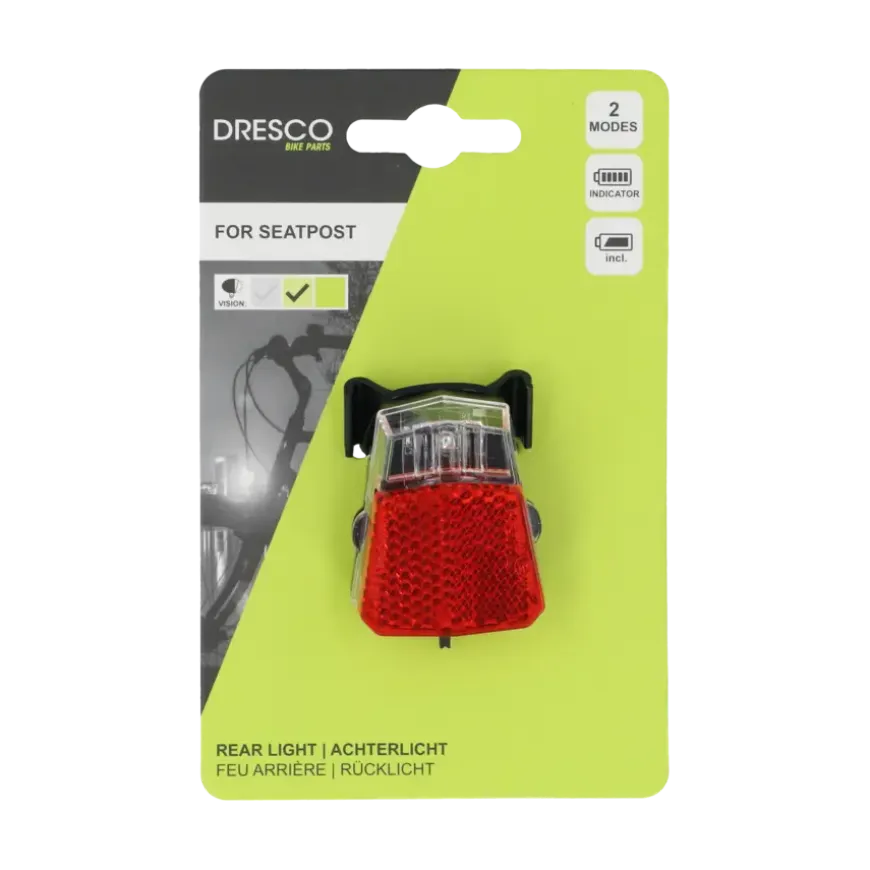 Dresco Sprint achterlicht zadelpen