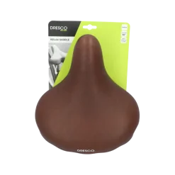 Dresco Urban XL fietszadel bruin