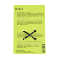 Dresco v-brake remblokken 72mm 2st