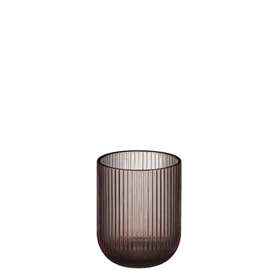 Geen Drinkglas paars - h9,5xd7,5cm