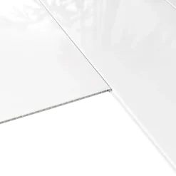 Dumaclip wand- en plafondpaneel PVC hoogglans wit 2.4m2, afm. 120 x 25 cm