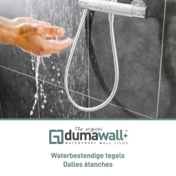 Dumawall+ wandtegel kunststof Tavira glans 1,95m² 37,5x65cm 8 stuks