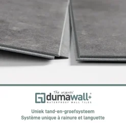 Dumawall+ wandtegel kunststof Evora glans 1,95m² 37,5x65cm 8 stuks