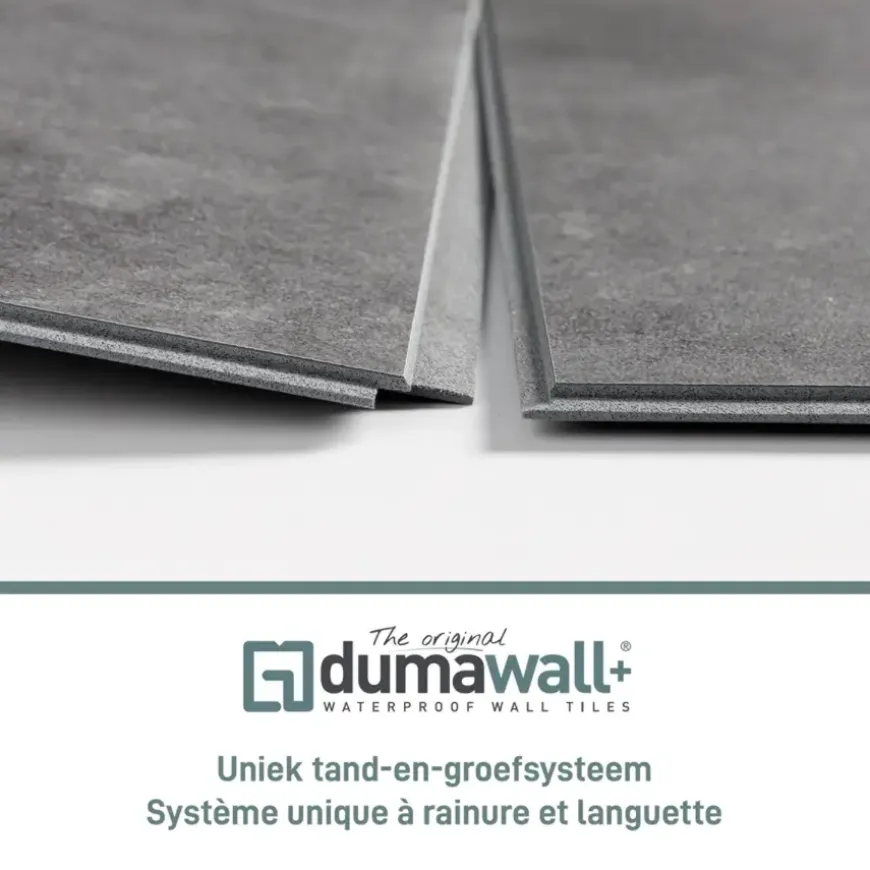 Dumawall+ wandtegel kunststof Porto glans 1,95m² 37,5x65cm 8 stuks
