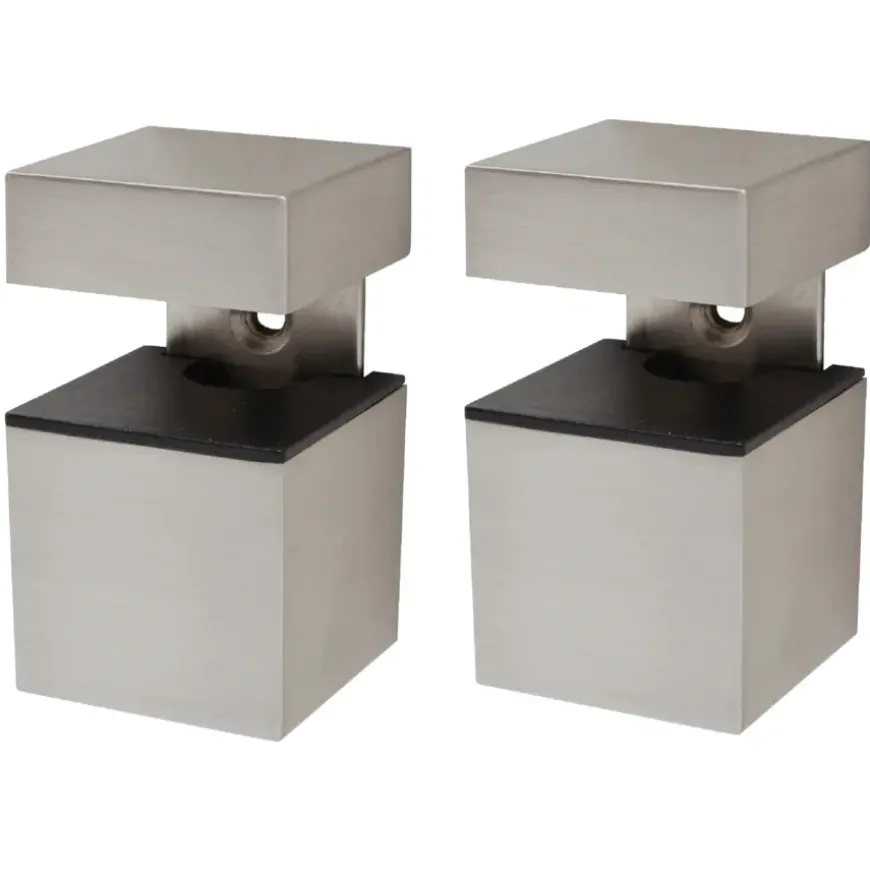 Duraline clip cube geborsteld nikkel