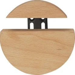 Duraline clip rond hout
