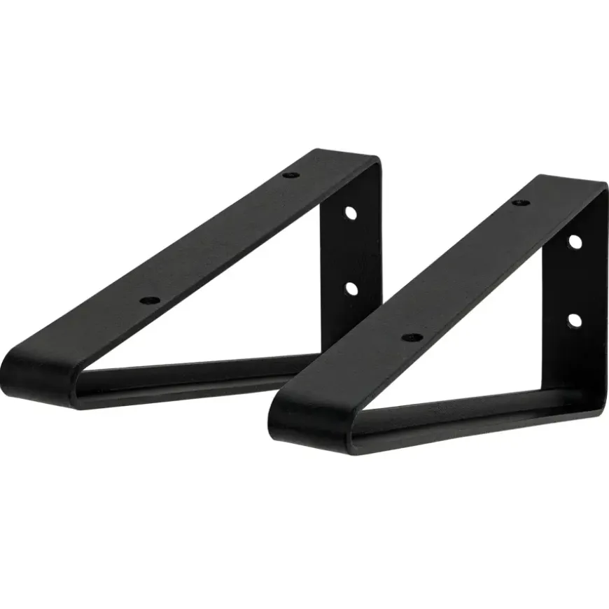 Duraline clip zwart 7x19 cm 2 stuks